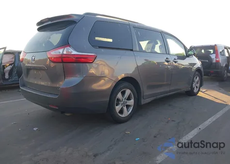 2018 Toyota Sienna Le 8 Passenger из США, поврежденный, VIN 5TDKZ3DC4JS965544